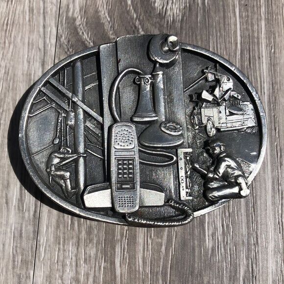siskiyou Other - Telephone company belt buckle numbered